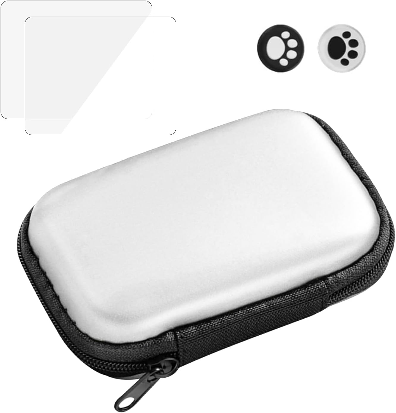 Portable Game Console Bag & Screen Protectors Tempered Glass Film