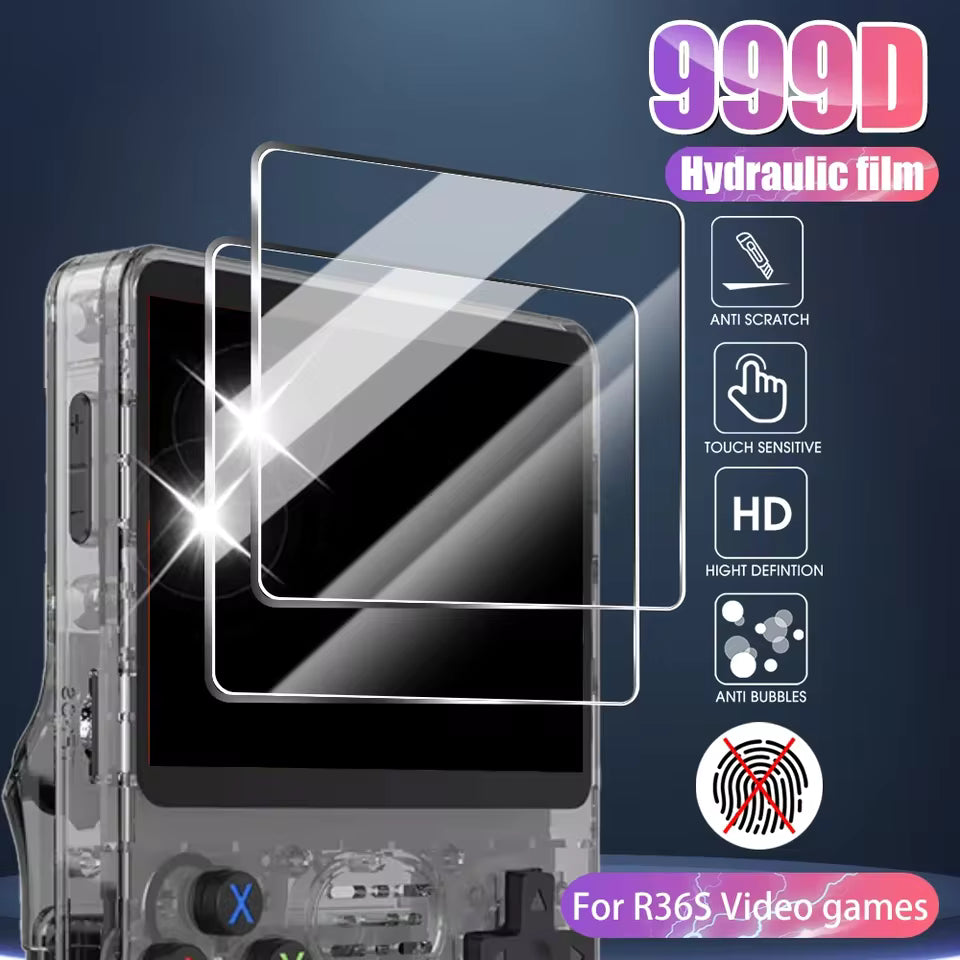 Portable Console Bag & Screen Protectors Tempered Glass Film