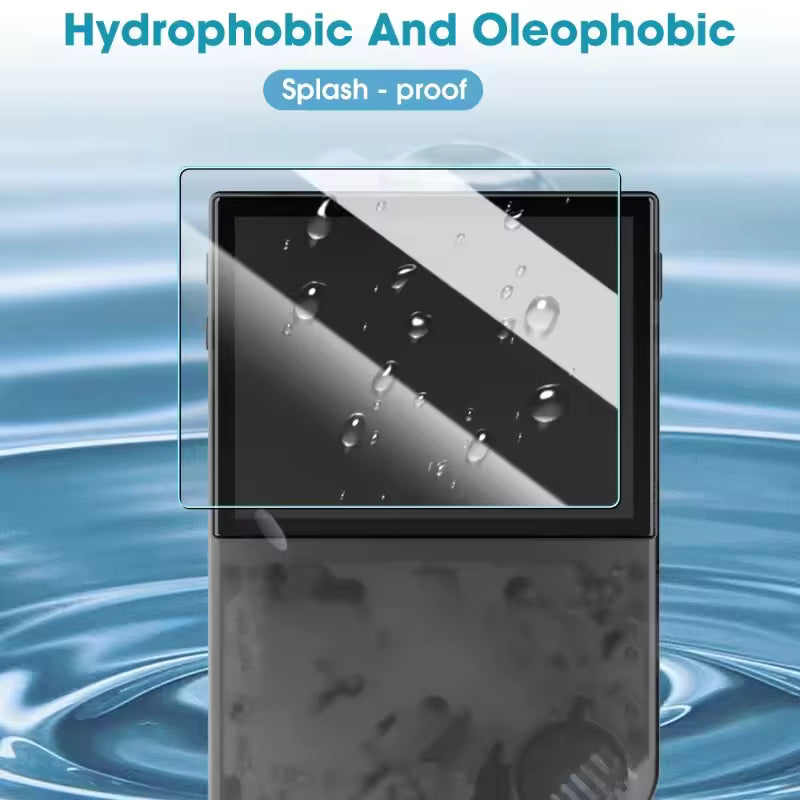 Portable Game Console Bag &  Screen Protectors Tempered Glass Film